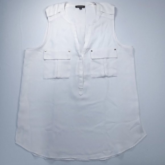 Dynamite Creamy White Blouse US M - Picture 1 of 4